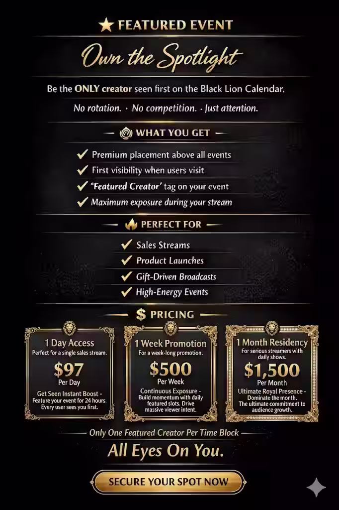 Spotlight Rate Card